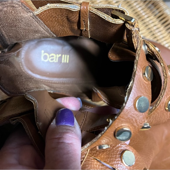 Ankle Boots by Bar III. Med brown. Size 8.  Great condition - Picture 5 of 6